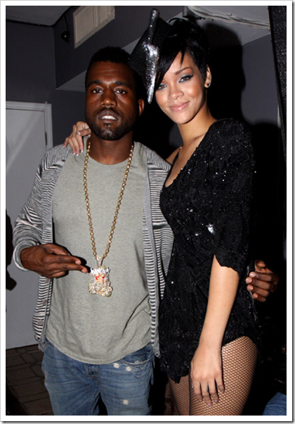 Kanye West and Rihanna