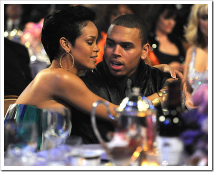 Rihanna and Chris Brown