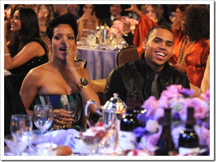 Rihanna and Chris Brown